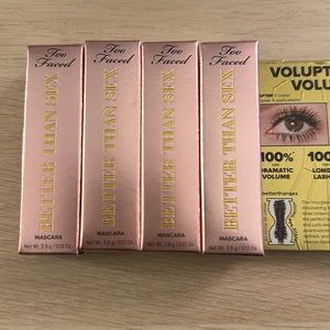 Set of four Mini Too Faced Better Than Sex Mascara
